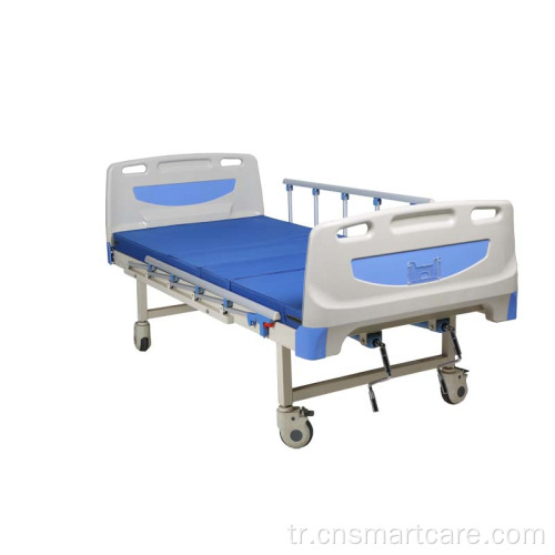 Manuel çift krank hastane yatağı